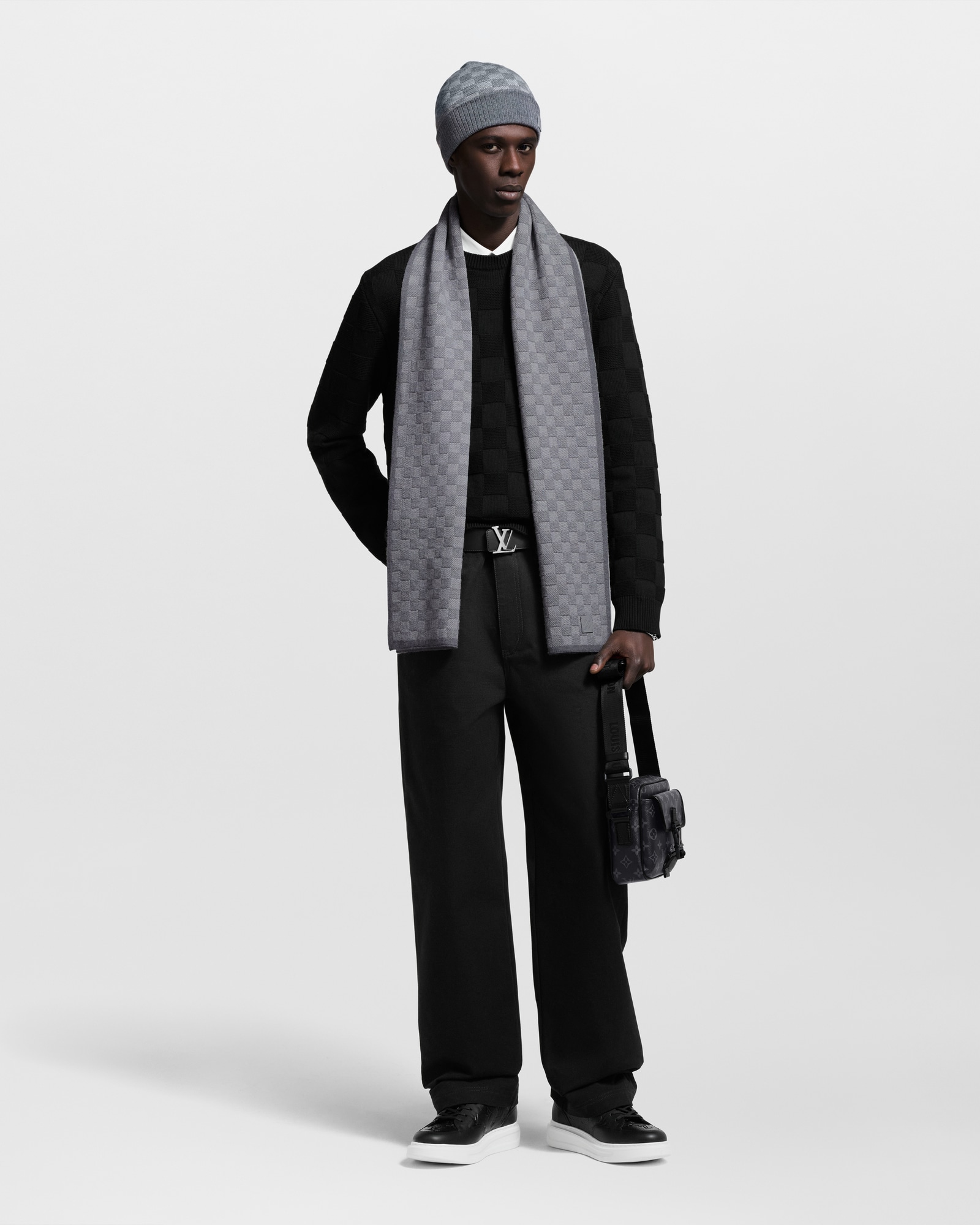 Neo Petit Damier Scarf S00 - Holiday Gifts for Him | LOUIS VUITTON